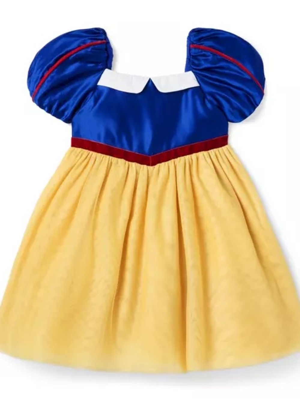 Disney X Janie and Jack high-end Snow White costume dress 2T, Soft! Washable
